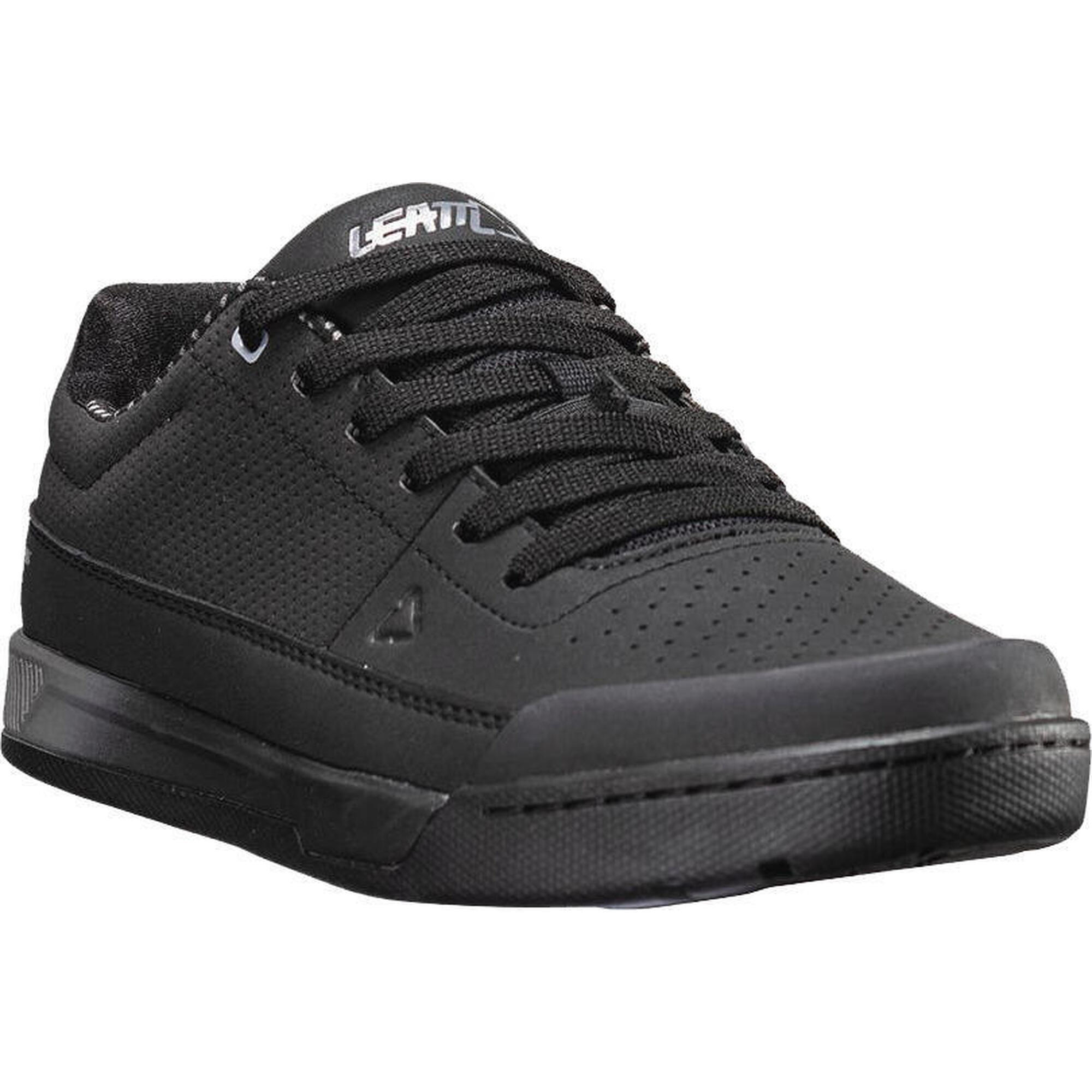 Leatt - Chaussures Vtt Flat 2.0 Avec Motif Wafflegrip Pro Noir Homme - Chaussures De Sport - Gris|noir - 44,5 - Decathlon
