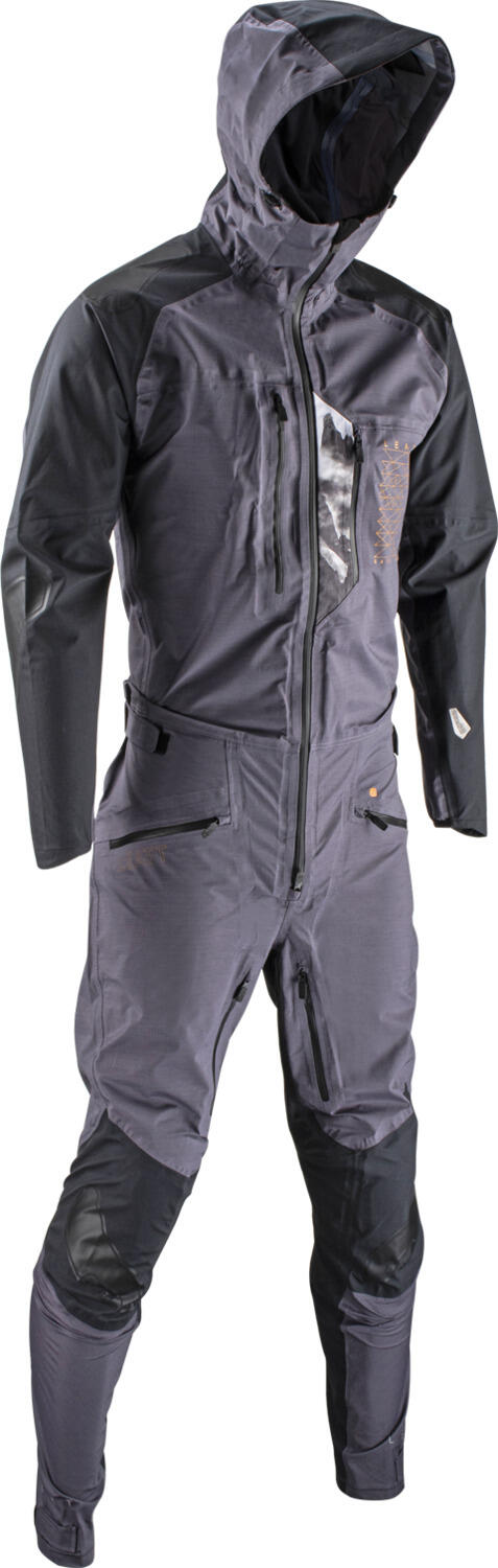 Tuta MTB Mono Suit HydraDri 3.0 impermeabile e traspirante Grigio Uomo 1/6