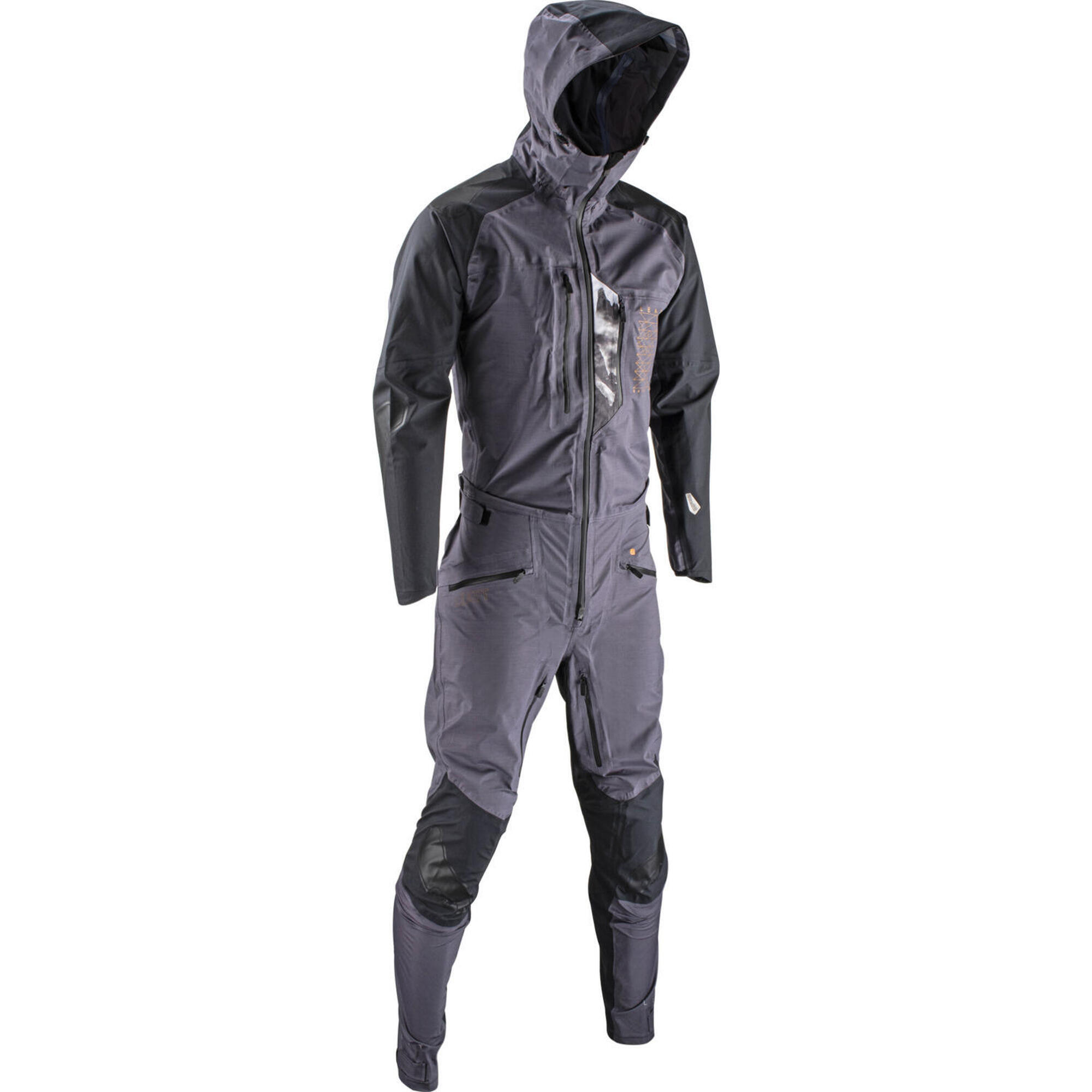 Combinaison VTT Mono Suit HydraDri 3.0 imperméable et respirante Gris Homme