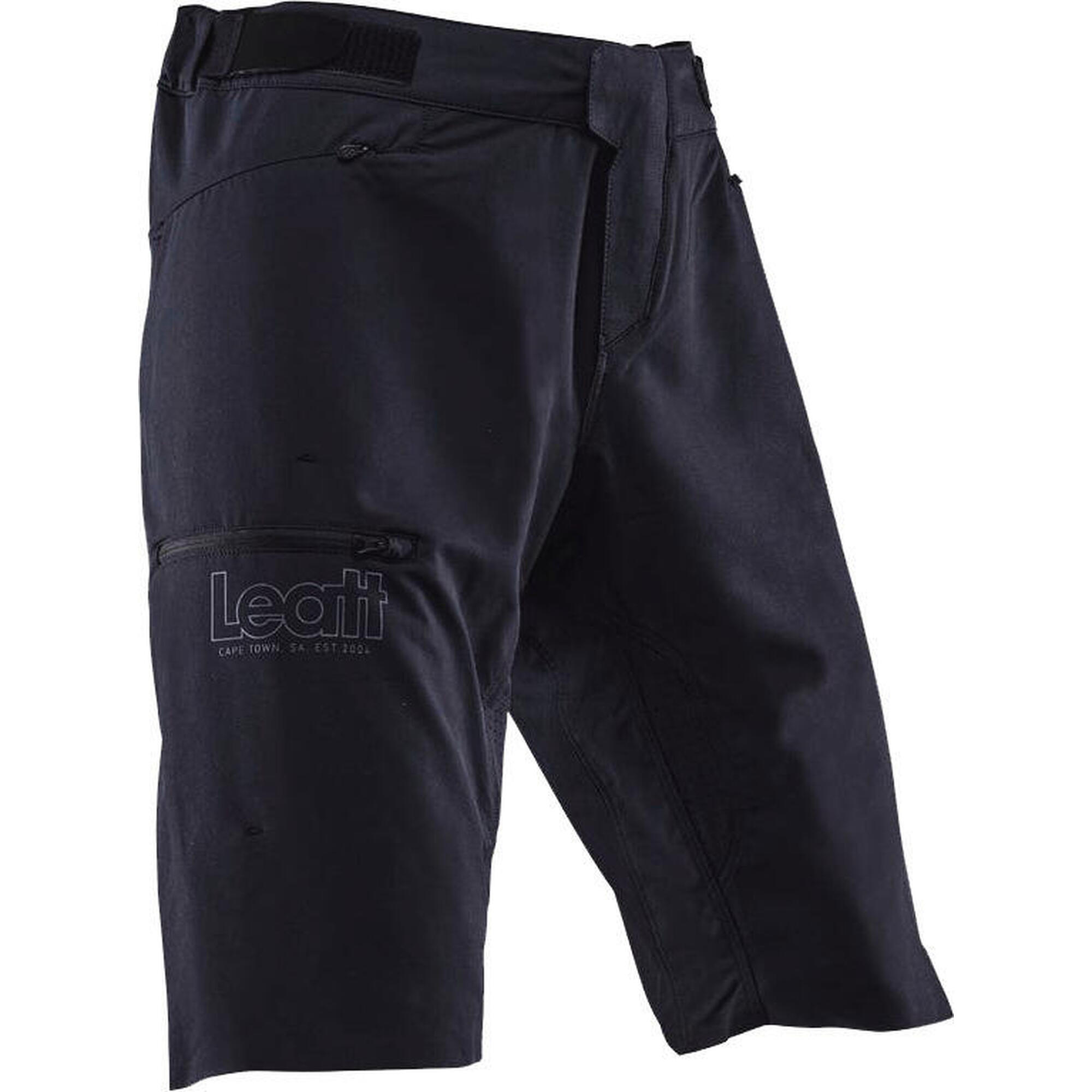 Leatt - Short Vtt Enduro 1.0 Noir Homme - Short De Vélo - Noir - 52 2xl - Decathlon