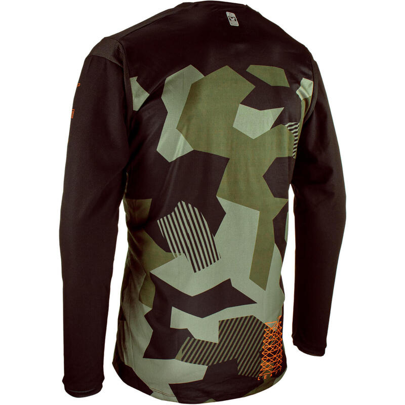 Maillot Manches Longues Enfant Leatt MTB Gravity 4.0 Camo