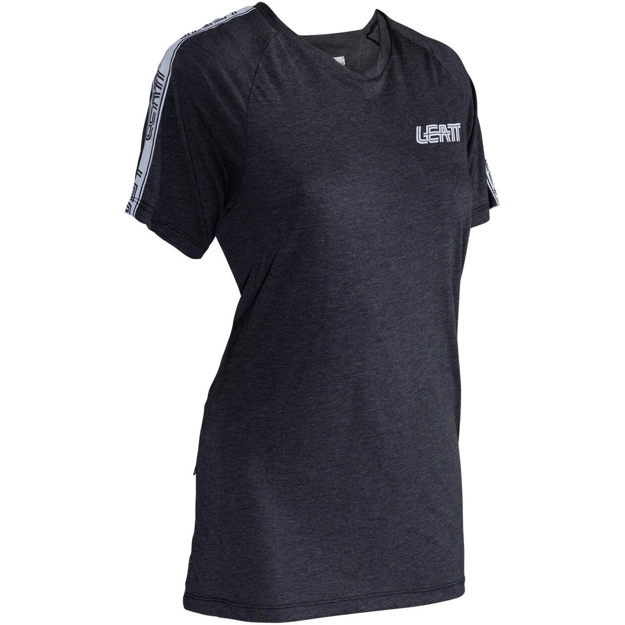 Leatt - Maillot Vtt Femme Allmountain 2.0 En Tissu Stretch Tencel Noir - Maillot Manches Longues - Noir - 36 Xs - Decathlon