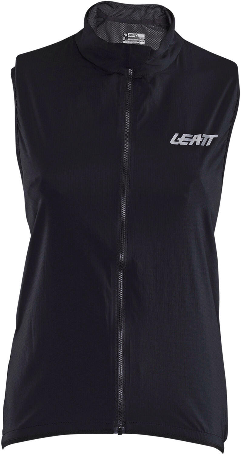Gilet VTT femme Endurance 2.0 léger et coupe-vent Noir 2/7