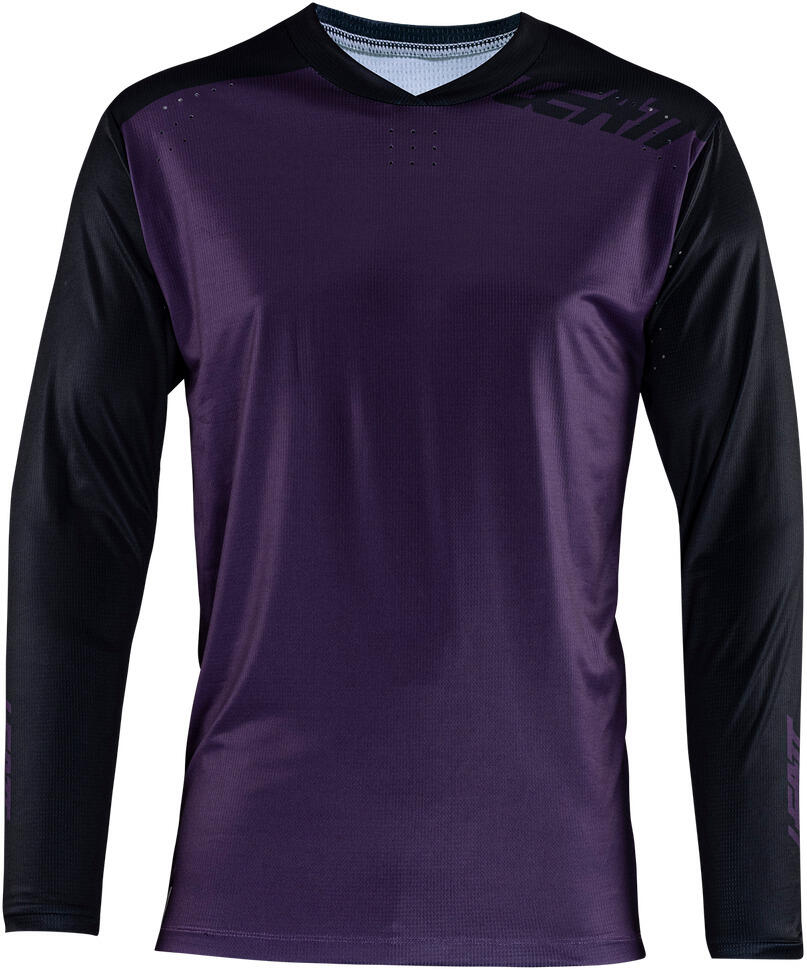 Maillot manches longues élastique VTT Enduro 4.0 Violet Homme 2/6