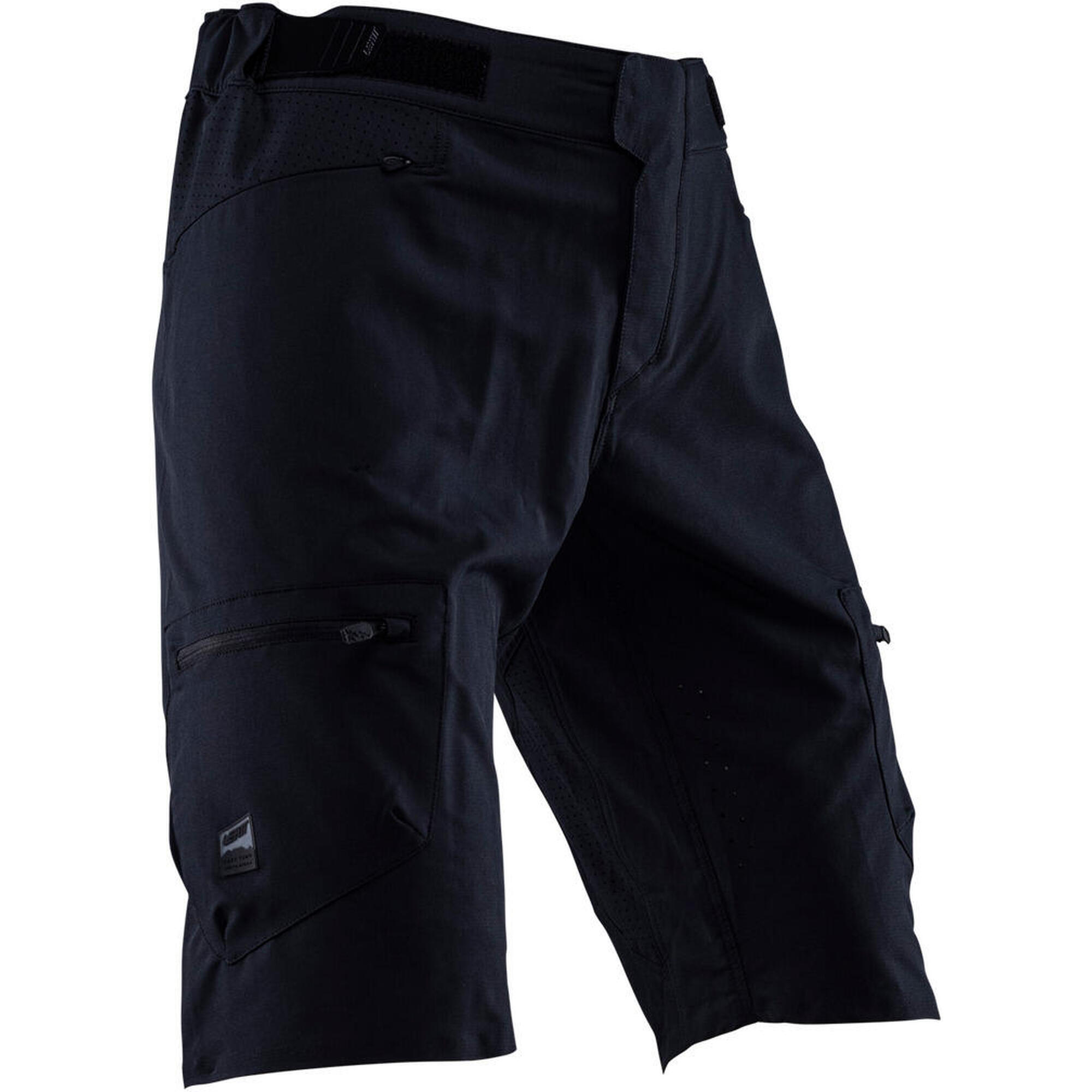 Leatt - Short Vtt Enduro 2.0 Noir Homme - Cuissard De Vélo - Noir - 36 Xs - Decathlon