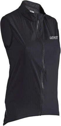 Gilet VTT femme Endurance 2.0 léger et coupe-vent Noir