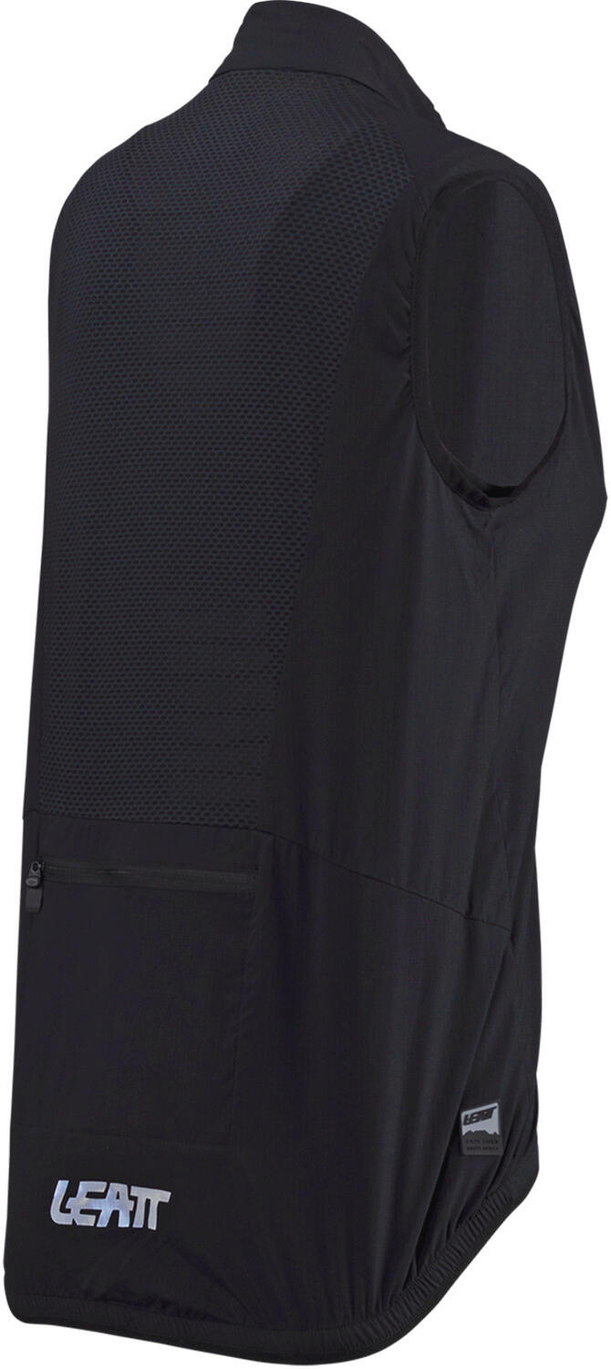 Gilet VTT femme Endurance 2.0 léger et coupe-vent Noir 5/7