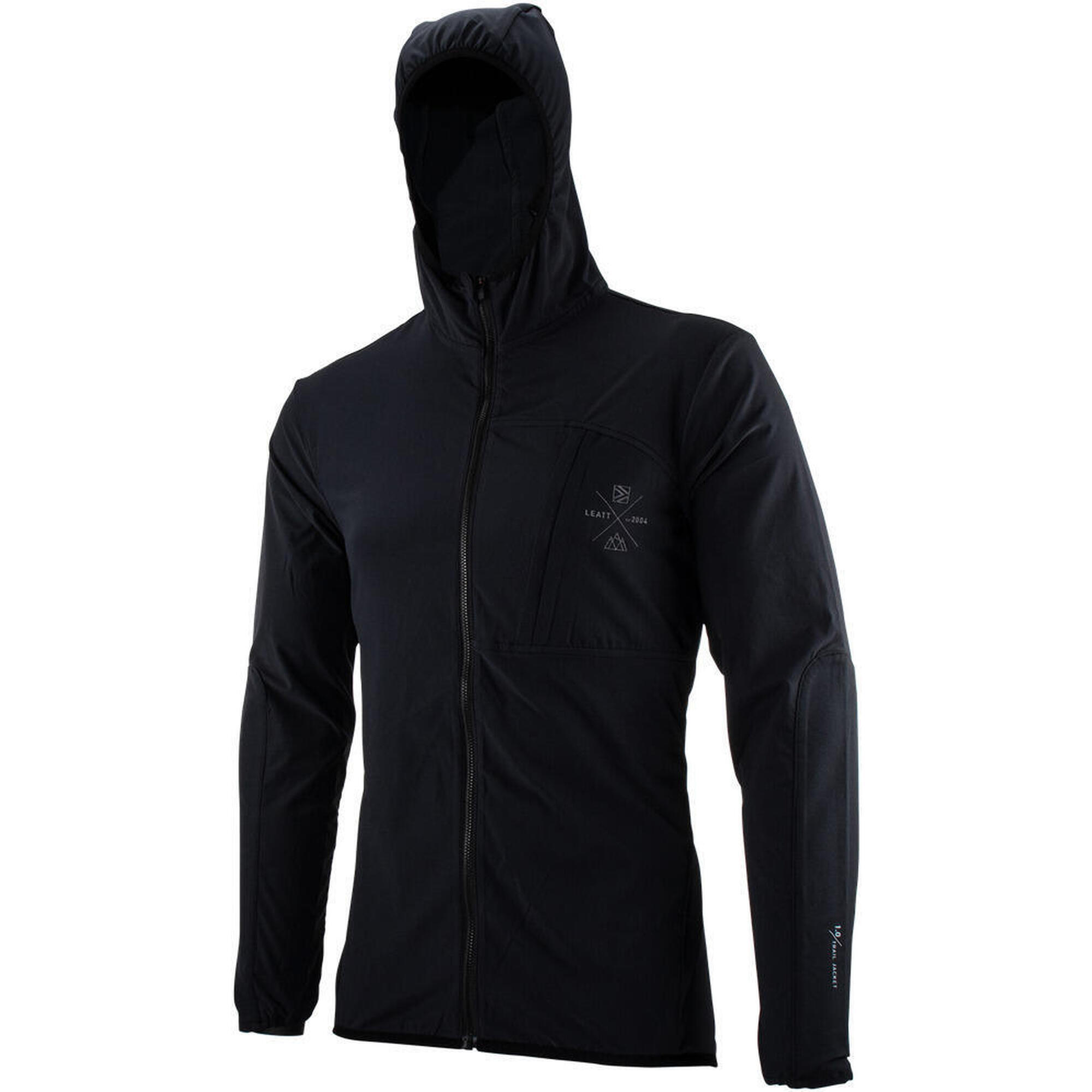 Veste de cyclisme VTT 1.0 Trail homme noir