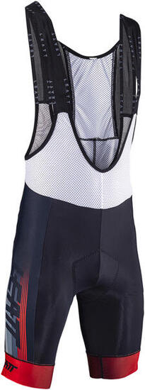 Cuissard à bretelles VTT Endurance 6.0 léger et élastique Rouge pour Homme