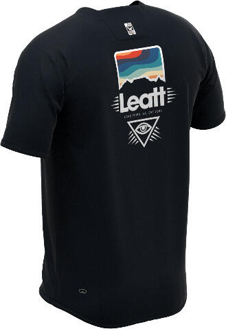 AllMountain Junior 2.0 MTB-shirt van Tencel-stof Zwart 2/3