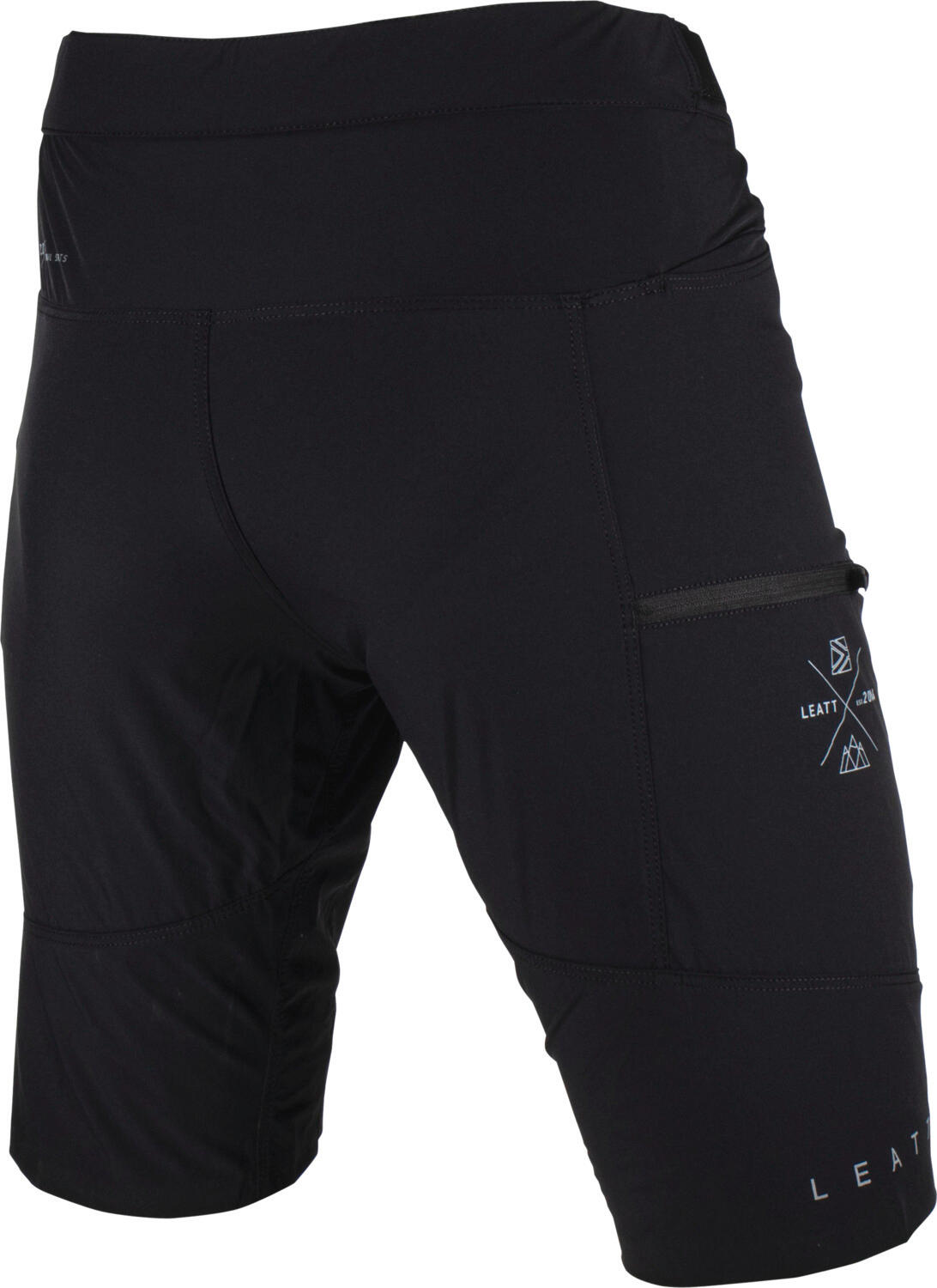 Pantalones cortos de ciclismo para hombre MTB 2.0 Trail Negro 3/8