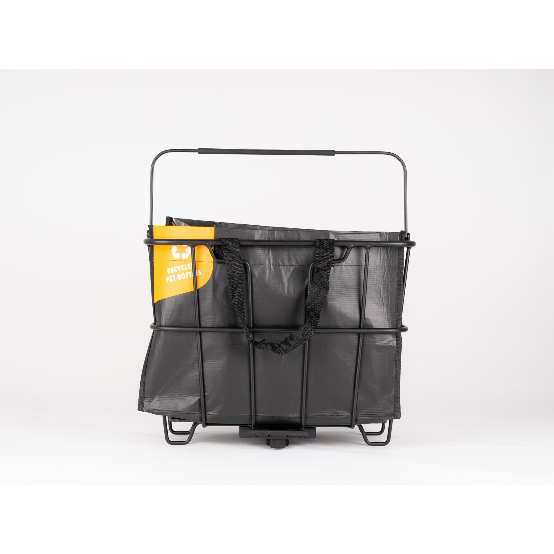 AtranVelo Cycle Basket AVS Grocery Including Bag 40 Litre 3/4
