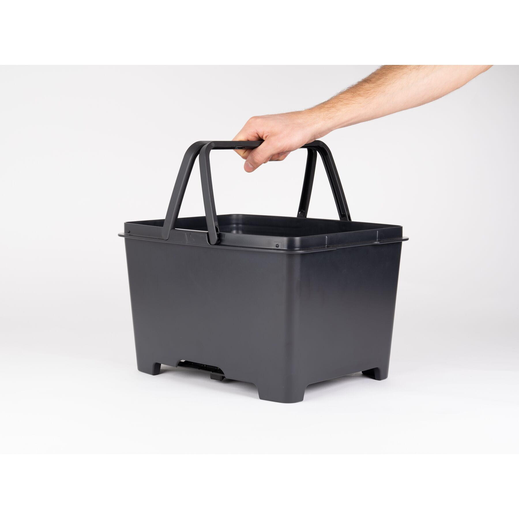 Cesta trasera Atranvelo AVS negra para caja de transporte 2/5