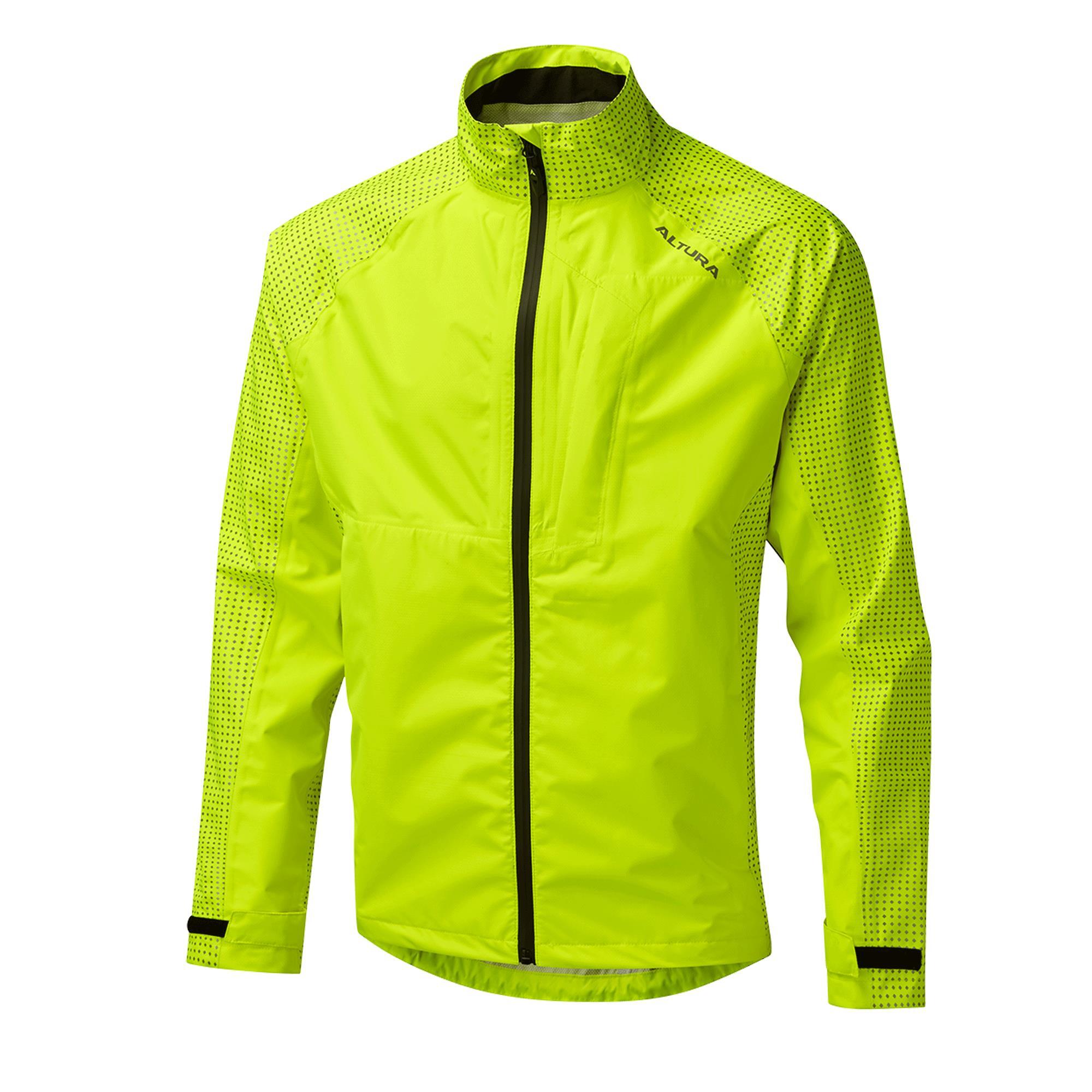 Nightvision Storm Waterproof Jacket Mens Urban Hi-Viz Yellow 1/5