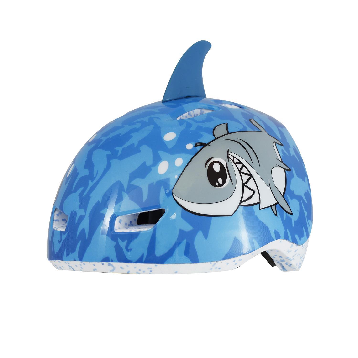 capacete Raskullz Lil Shark Fin (1+ anos) - Tubarão 6/6