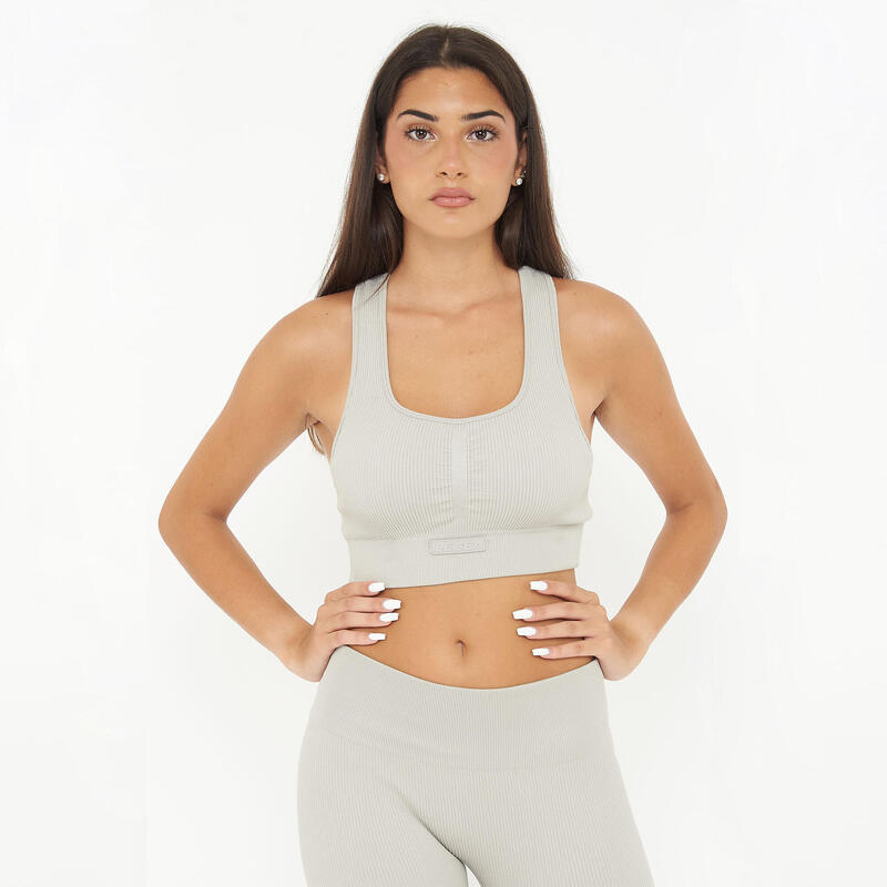 Top Sportiv Femei Antrenament Crop Iconic