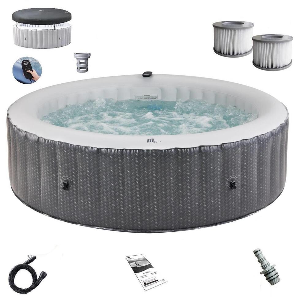 Basen z hydromasażem dmuchane Ottoman MSpa 6 osób SPA Bąbelki