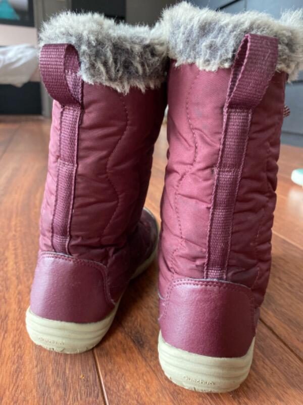 Entre Particuliers - Bottes de neige chaudes imperméables- SH500 ZIP -F 3/4