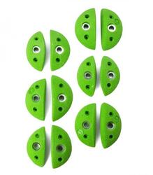 12 Prises d'escalade réglettes techniques