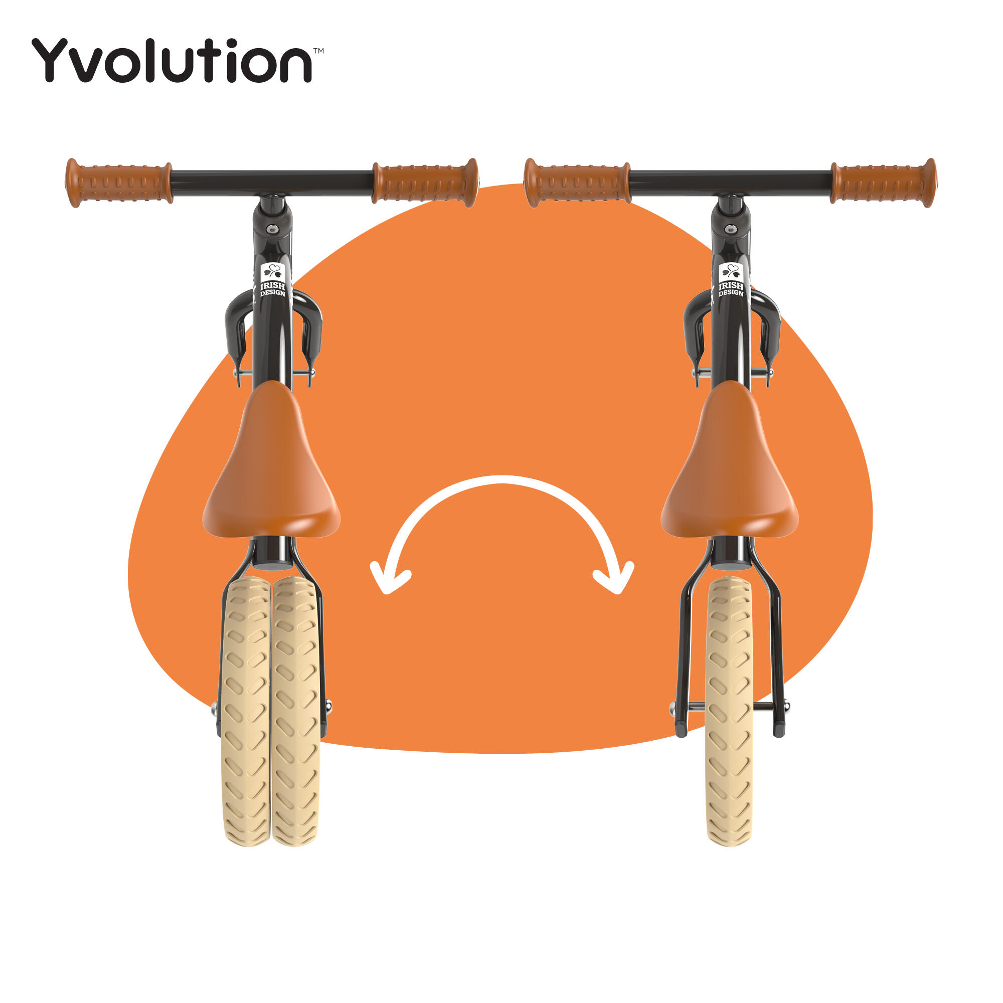 Yvolution - Loopfiets Yvelo Junior Air - Zwart - Geschikt Vanaf 18 Maanden 2/7