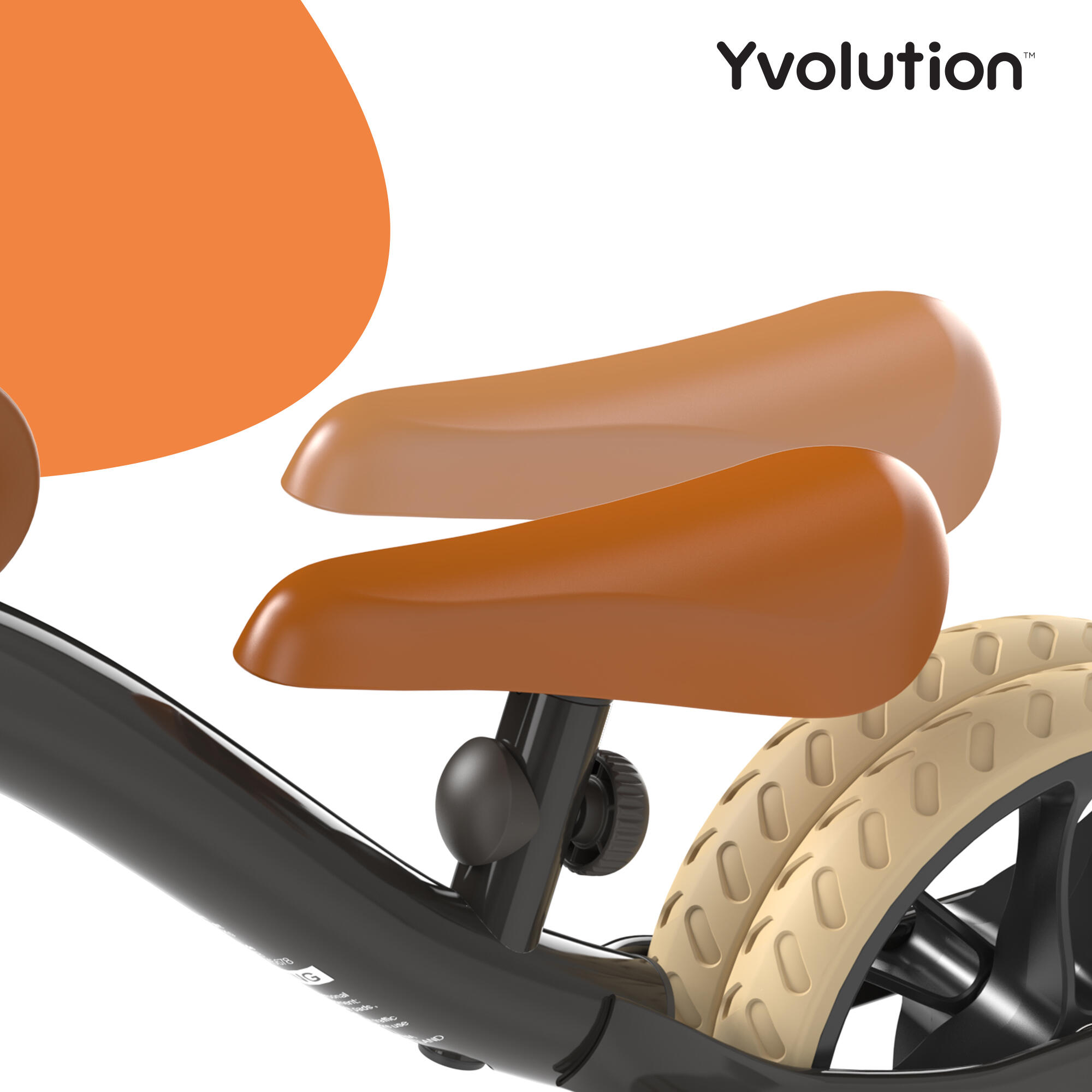Yvolution - Loopfiets Yvelo Junior Air - Zwart - Geschikt Vanaf 18 Maanden 4/7