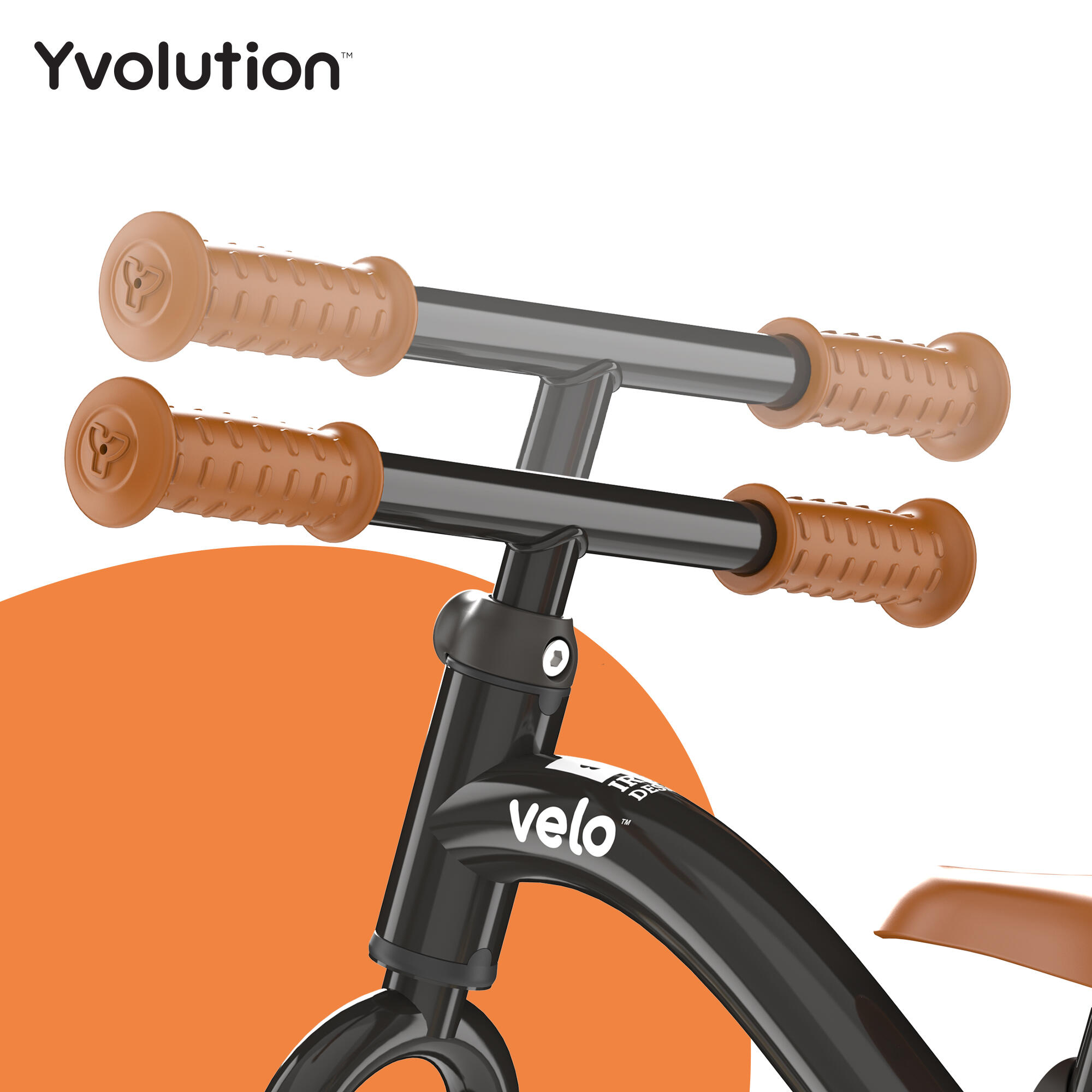 Yvolution - Loopfiets Yvelo Junior Air - Zwart - Geschikt Vanaf 18 Maanden 3/7
