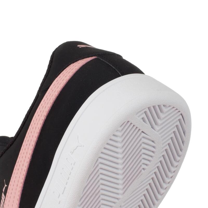 Pantofi sport Puma Smash V2 Buck, negru-roz-alb 38