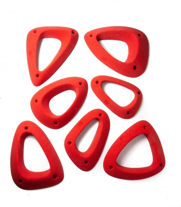 Presas de escalada hoops tamanho l
