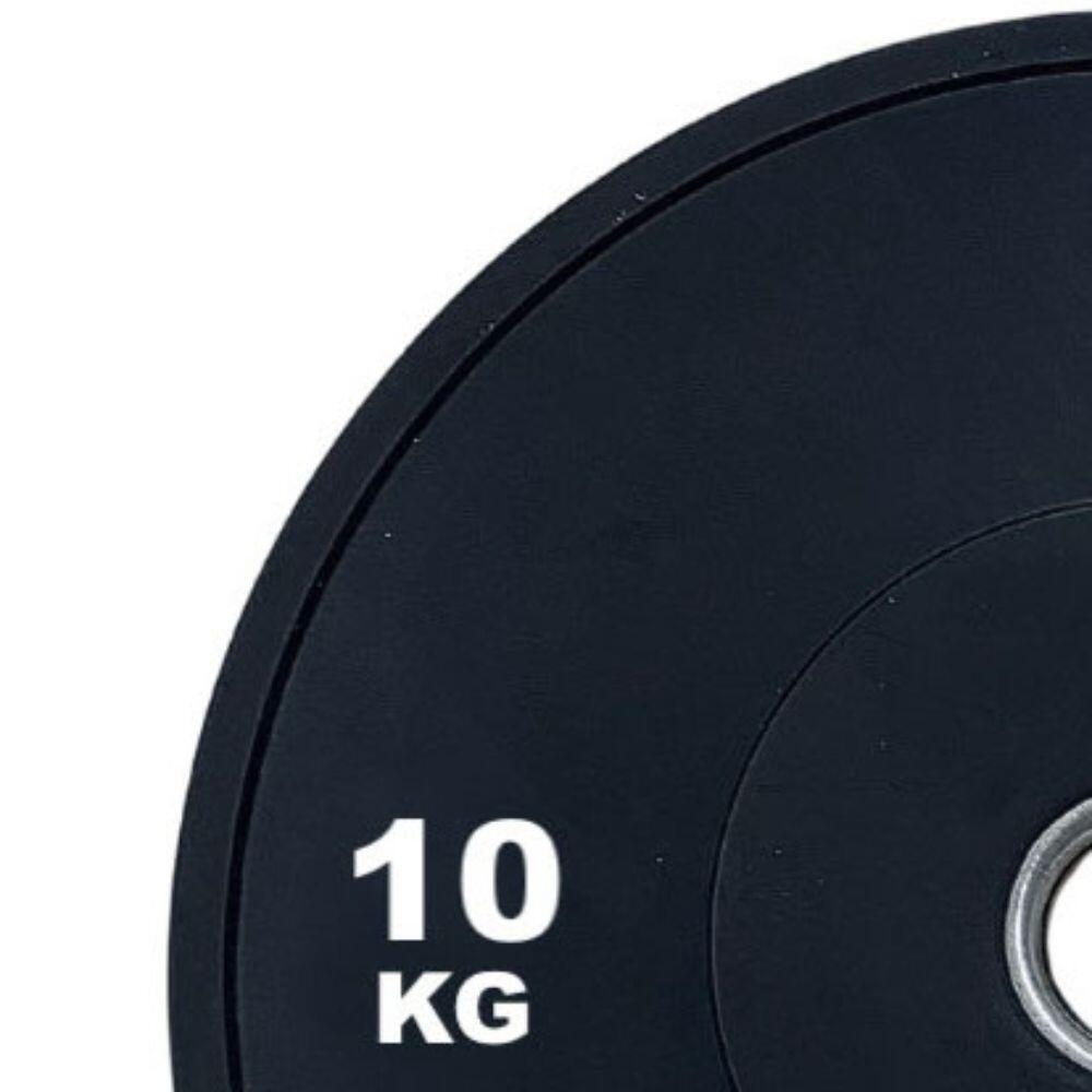 Disco Bumper Negro 3.0 10kg 2/3