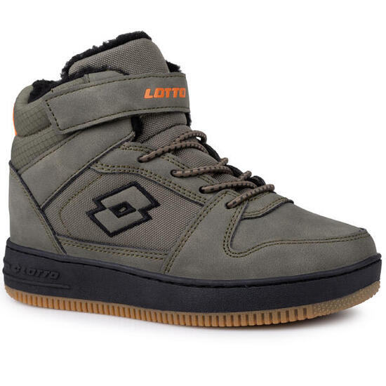 Lotto PREHNA FUR K Kinder High-Top Sneaker Winterschuh gefüttert 2600470 Oliv