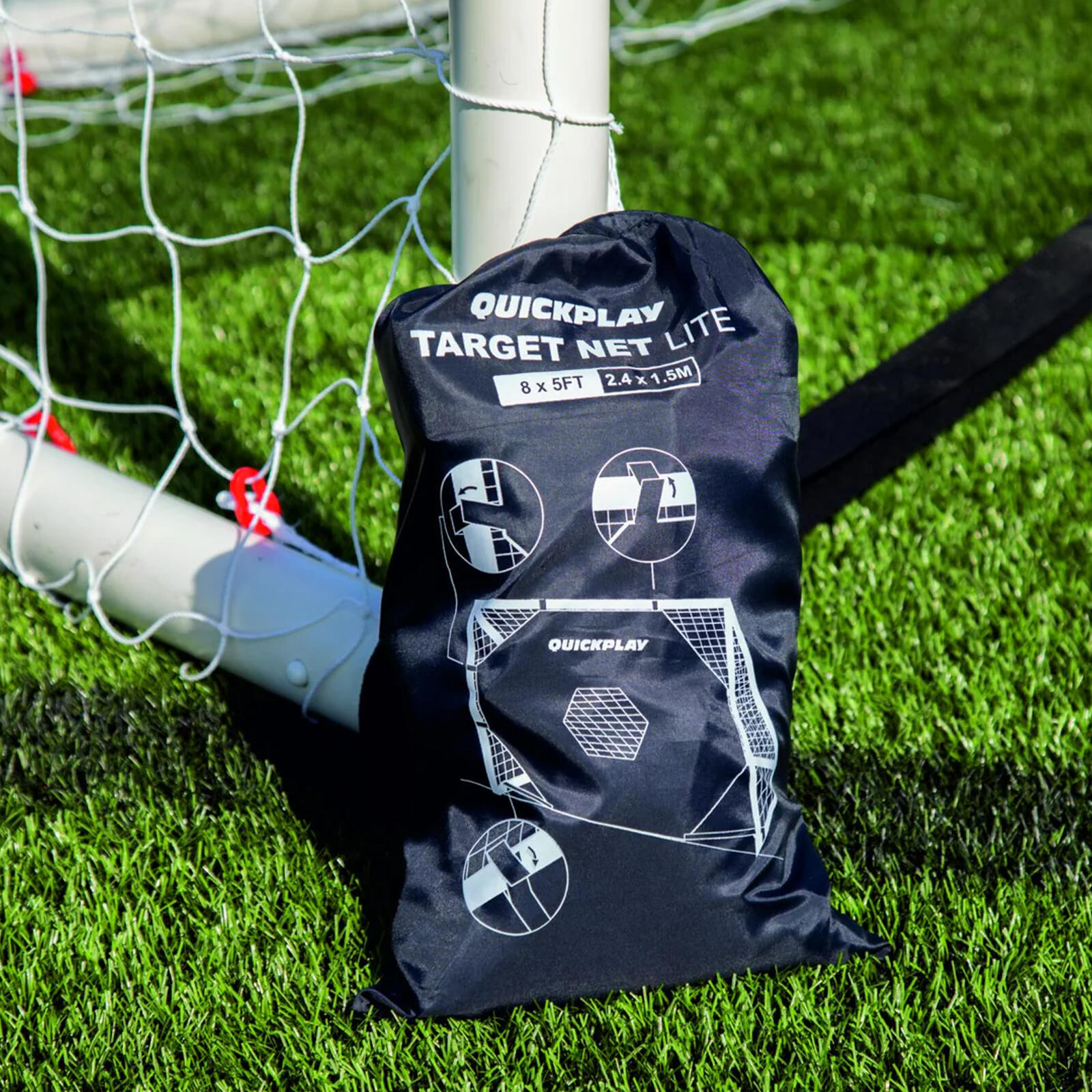 Mata Celności Quickplay Target Net Light 8X5' 240X150 Cm 7/7