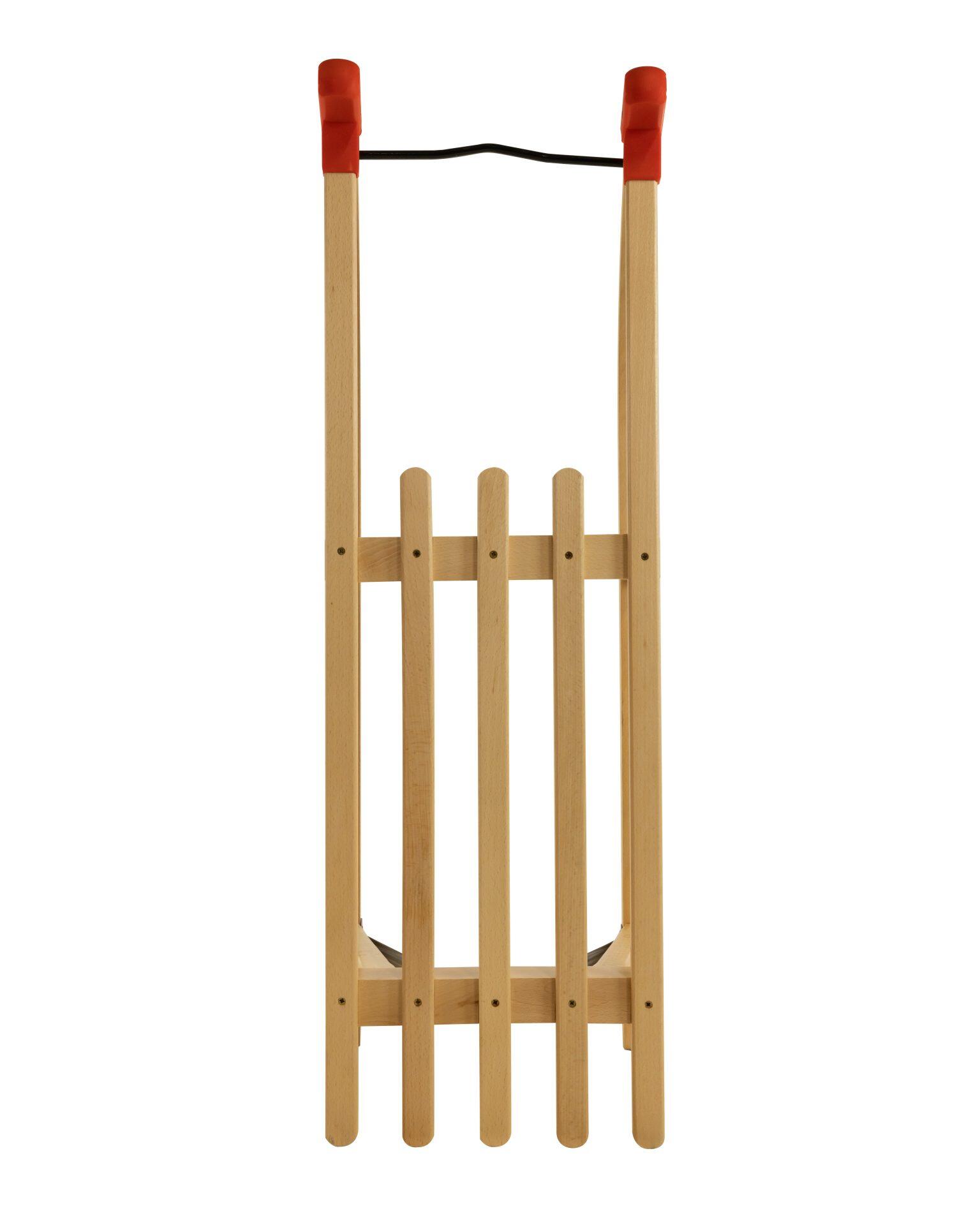Holzschlitten DREWMAX AD324/90cm/AD300 Set mit Zugseil 3/7