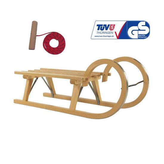Sanki drewniane AD323/D95/AD300 Zestaw ze sznurkiem