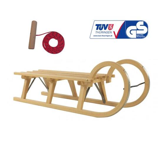 Sanki drewniane AD323/D110/AD300 Zestaw ze sznurkiem