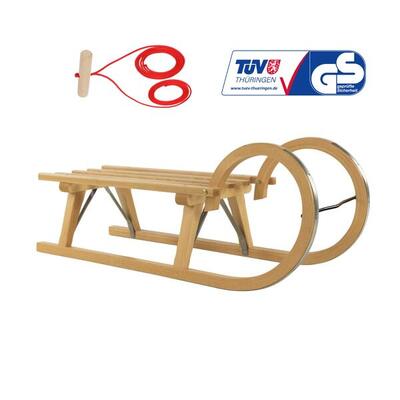 Sanki drewniane AD323/D95/AD299 Zestaw ze sznurkiem DUO HOLL