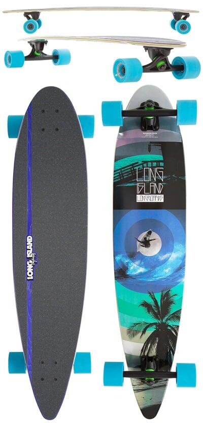 Long Island Palm pintail longboard 3/3
