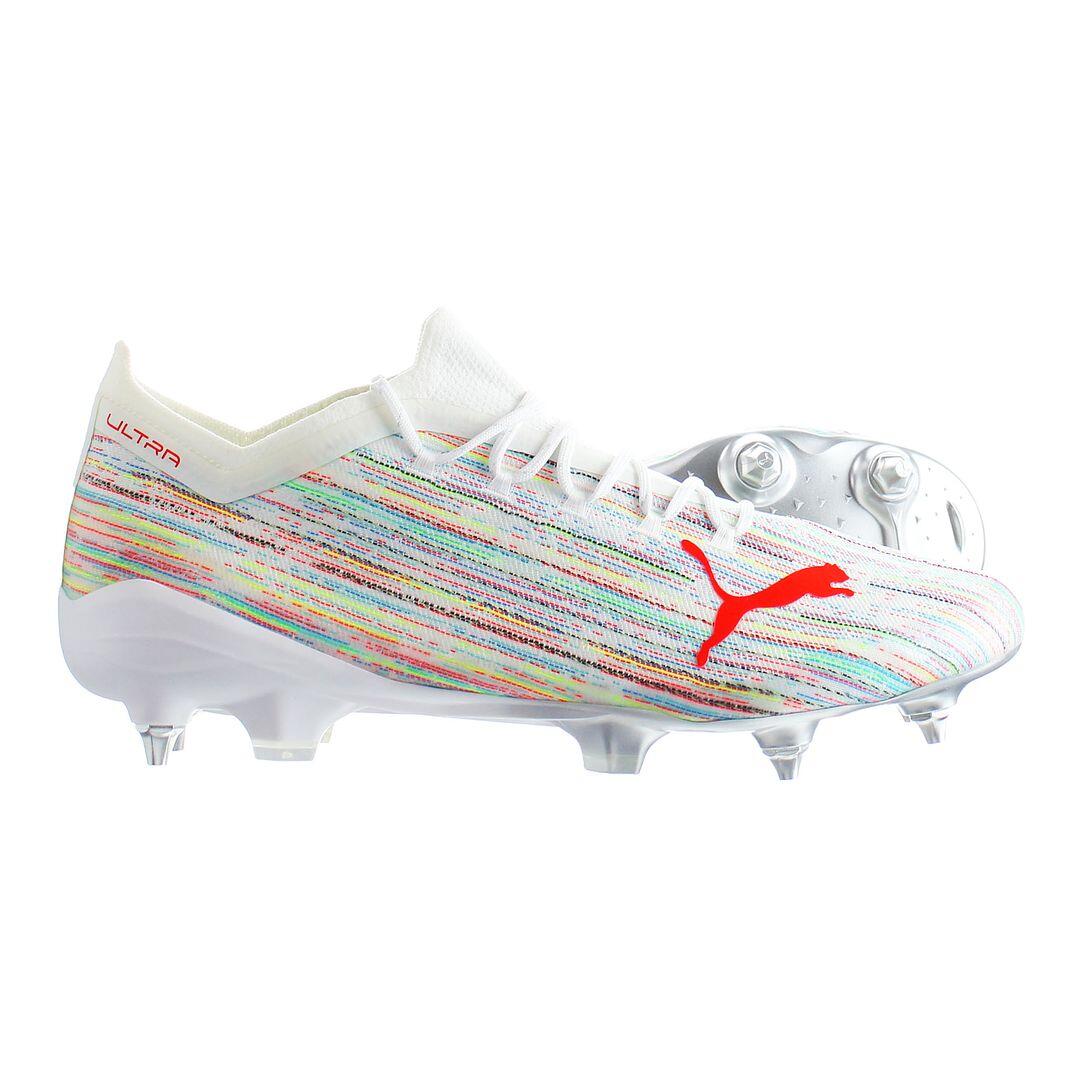 Puma Ultra 1.2 MxSG Mens White Football Boots 4/5