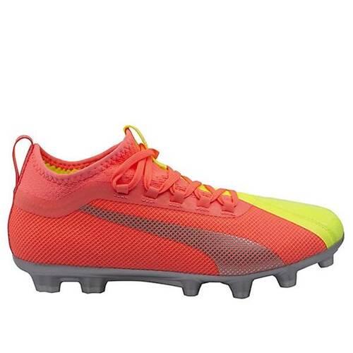 Puma x Only See Great Mens Orange/Yellow Football Boots PUMA - Main Image