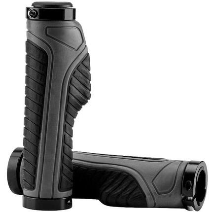 Graue und schwarze Rockbros Fahrradgriffe