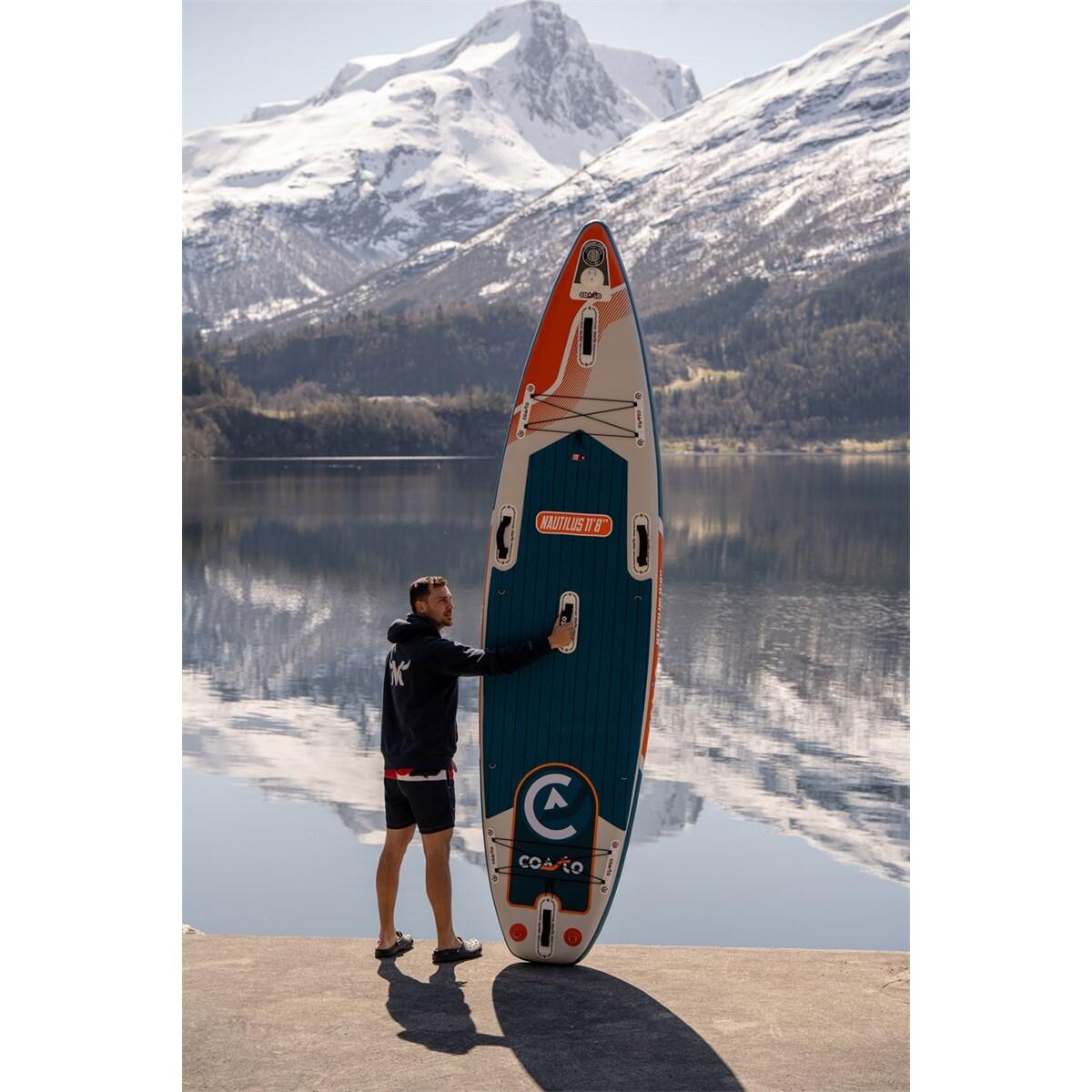 Stand Up Paddle Gonfiabile All-Round Nautilus DS TTS 355x86x15cm 7/8