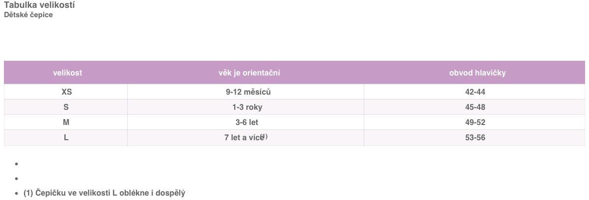 Dětská pletená čepice Warm 3/3