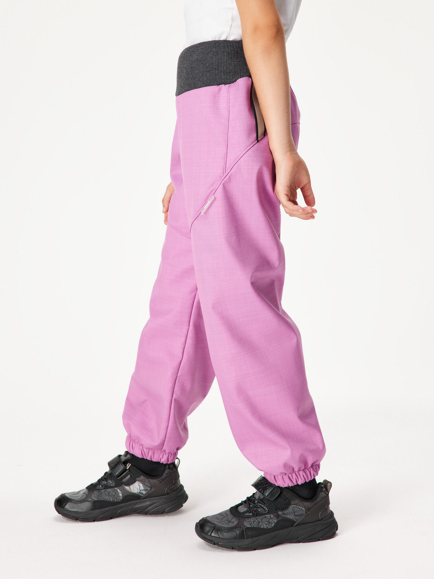 Softshell-Hose mit Teddyfutter für Kinder Light, Violett 3/7