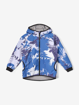 Softshell-Jacke mit Fleece für Kinder Basic, Blau, Variation