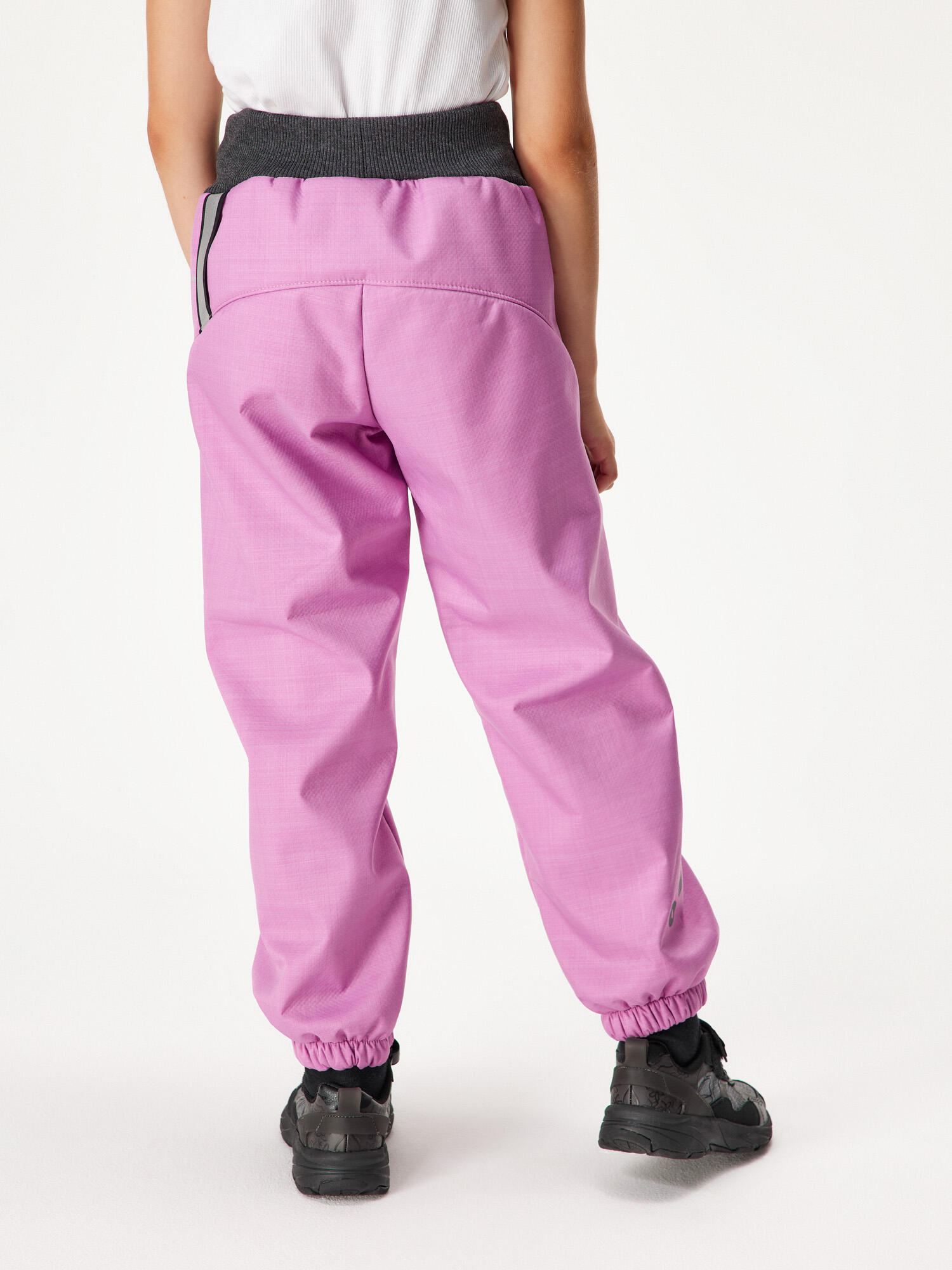 Softshell-Hose mit Teddyfutter für Kinder Light, Violett 4/7