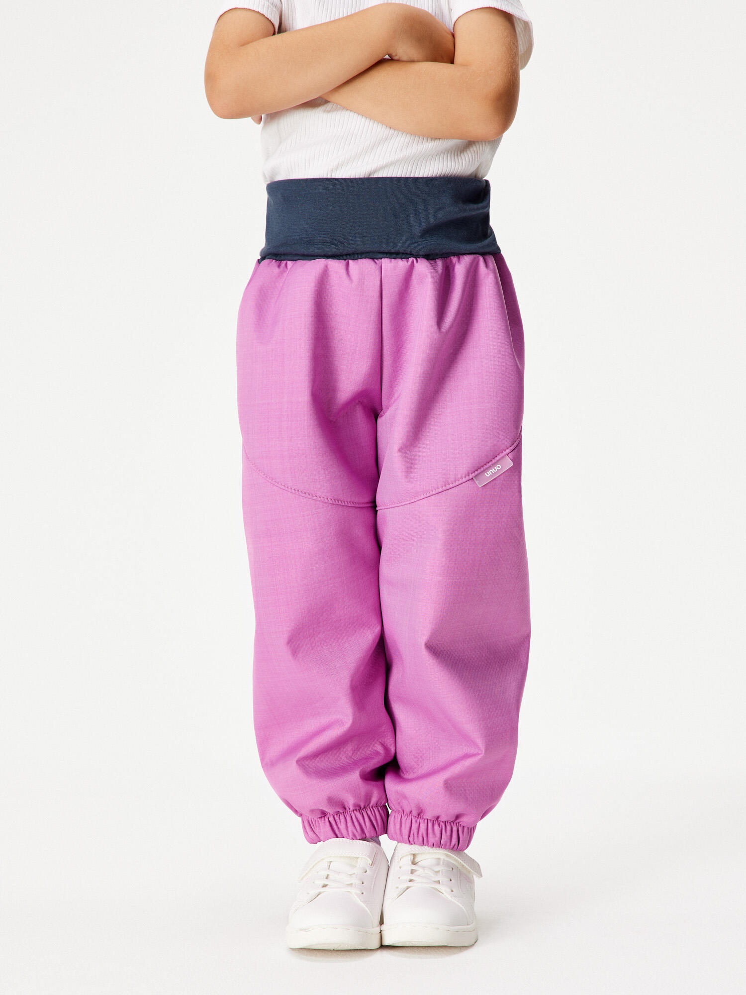Softshell-Hose mit Teddyfutter für Kleinkinder Light, Violett 2/7