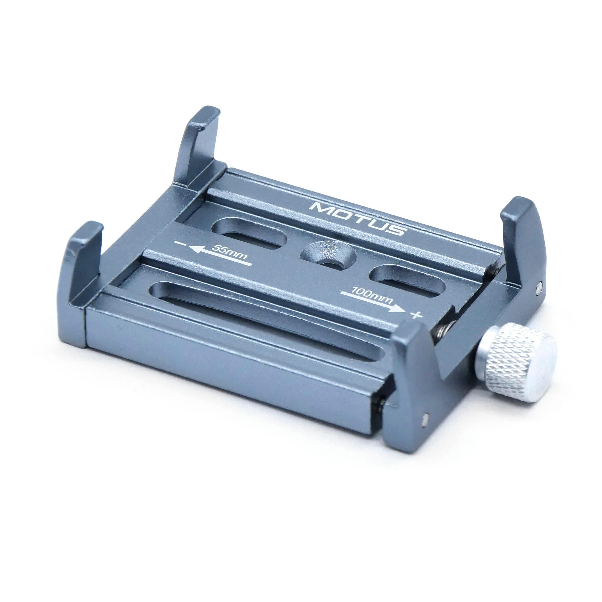 Aluminium telefoonhouder voor stuur van motor, fiets, step Motus 3/5