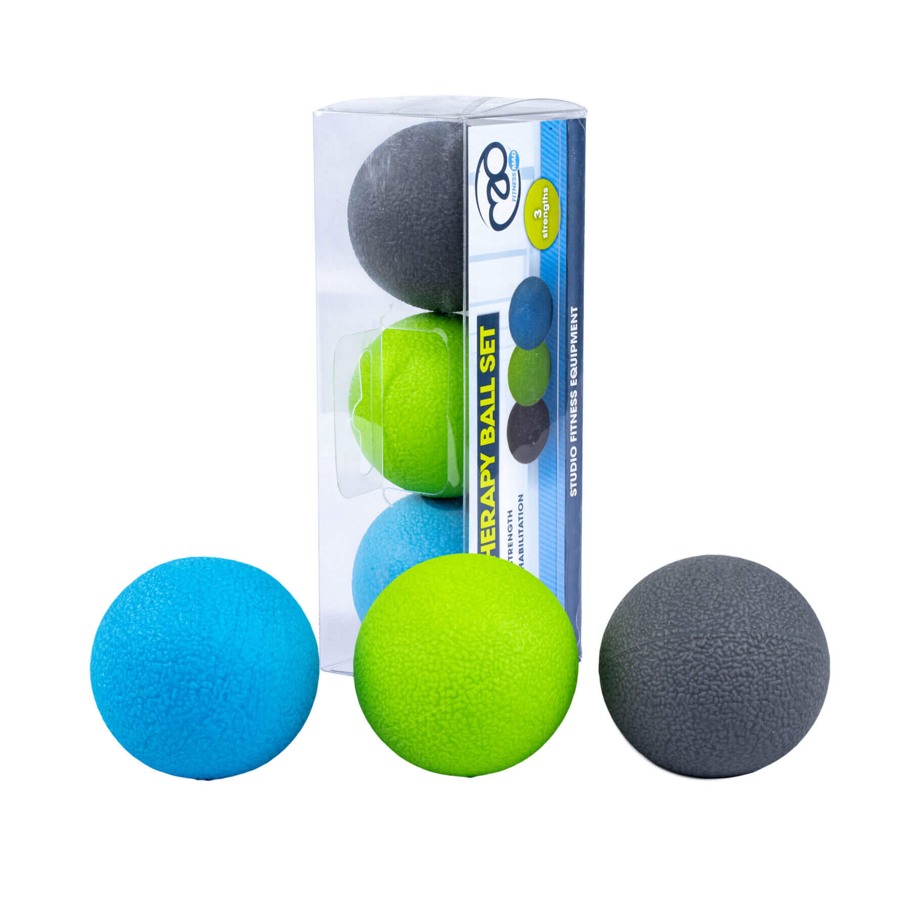 Balle thérapeutiques pour les mains Fitness-Mad (x3) 5/5