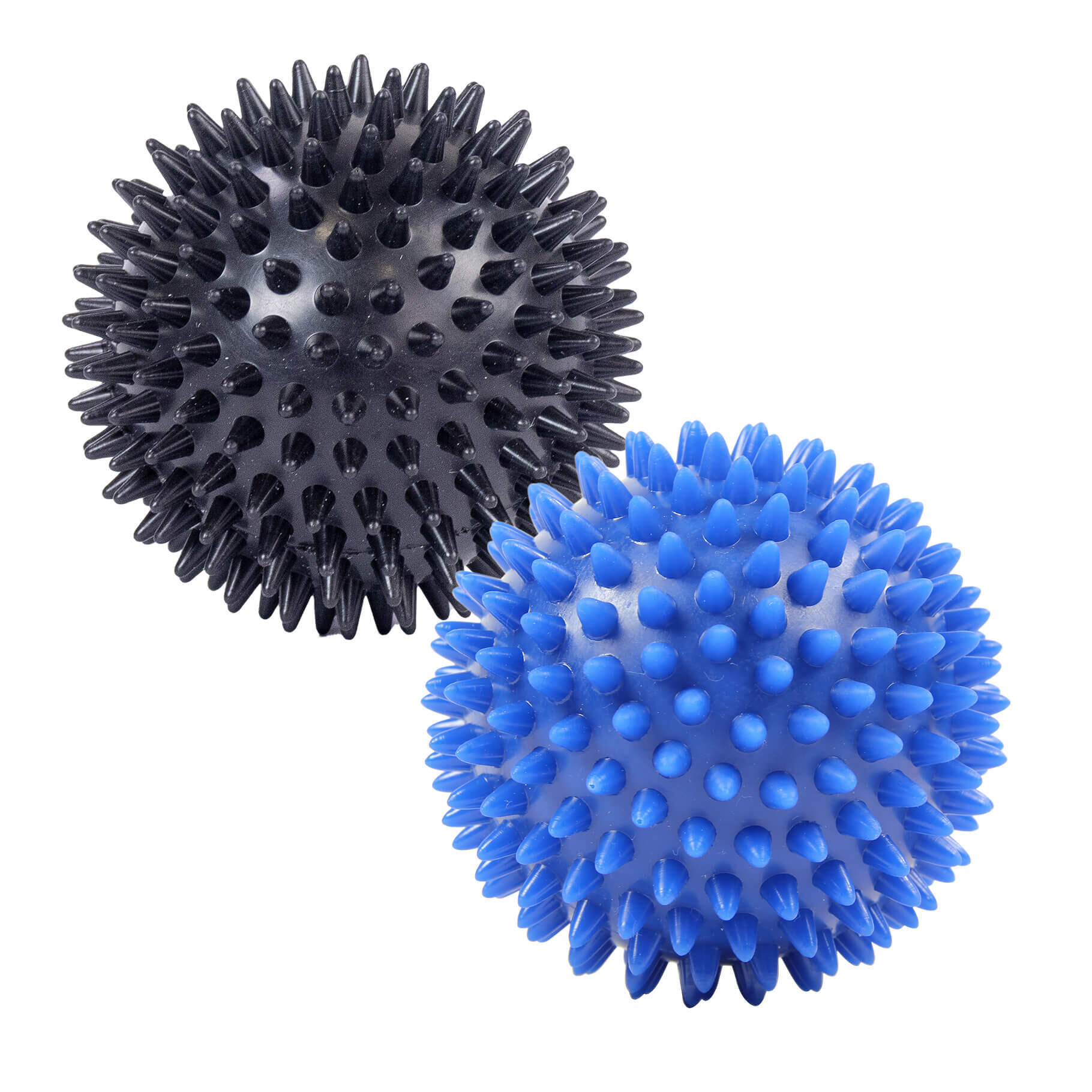 FITNESS-MAD 9cm Spikey Massage Ball - Black