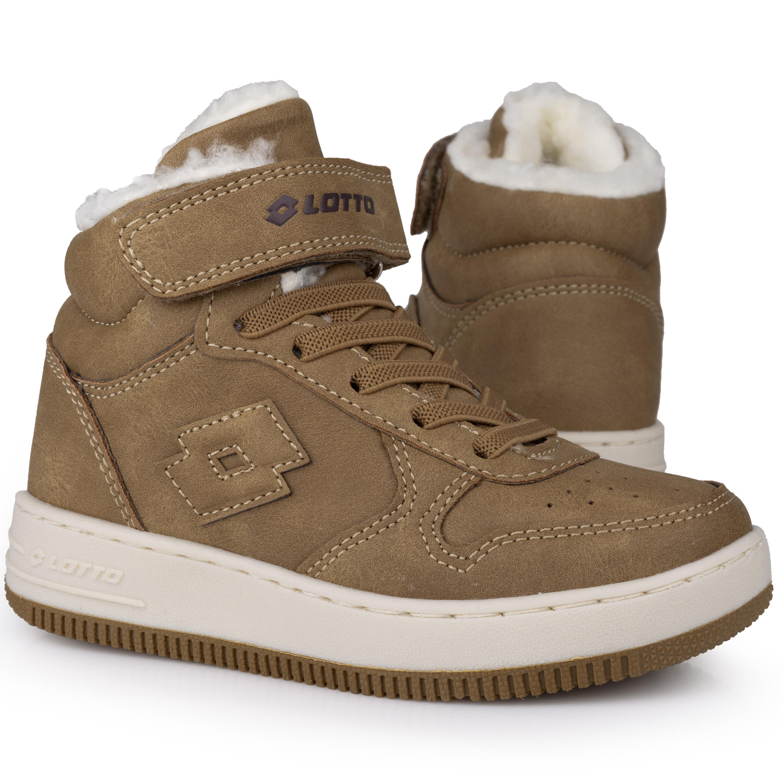 Buty dziecięce zimowe z futrem Lotto PALIOT FUR K 1/7