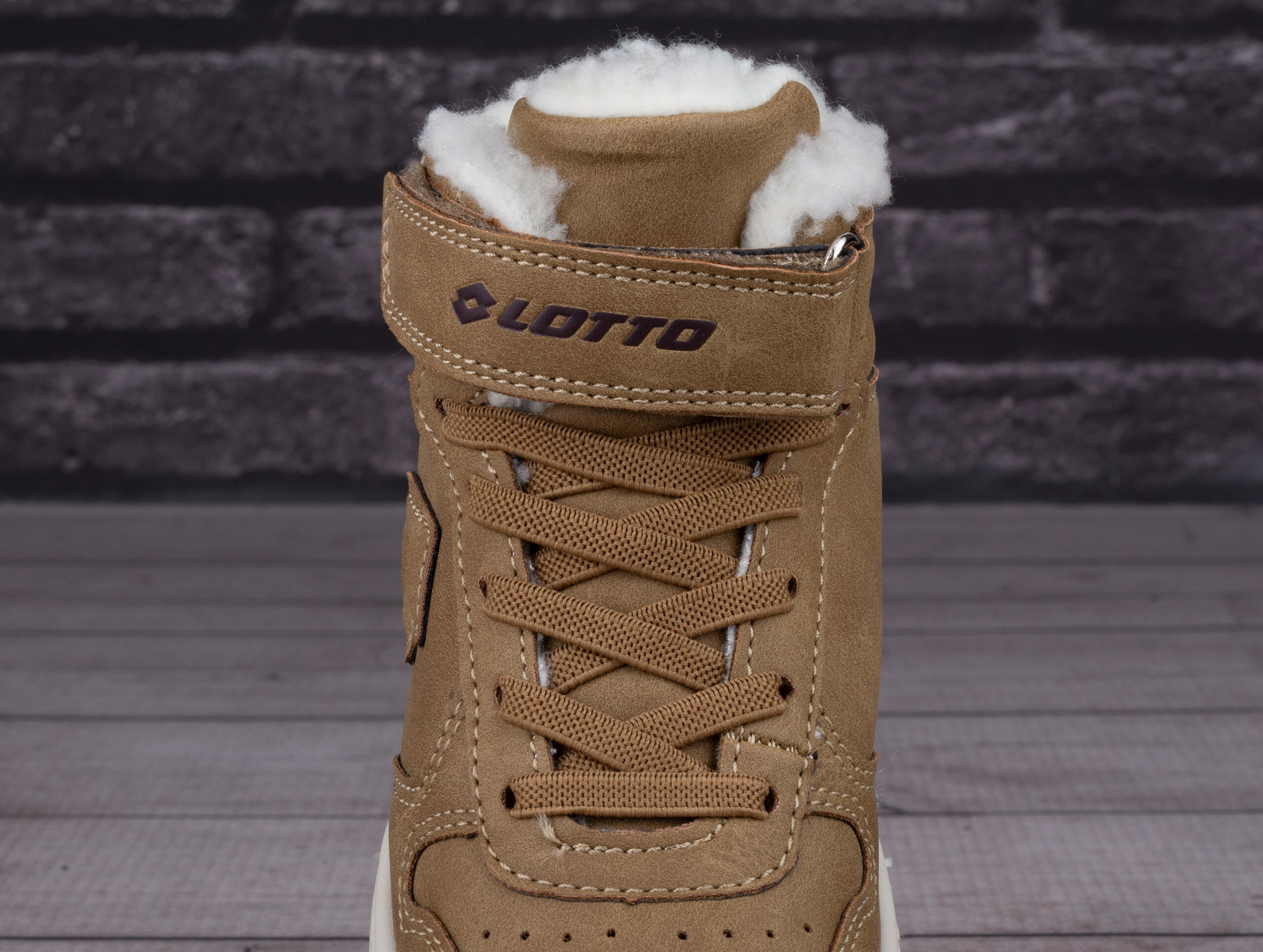 Buty dziecięce zimowe z futrem Lotto PALIOT FUR K 6/7